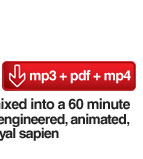 Download the MP3 and PDF and MP4 for the mix and liner notes and the video of STACKED by Royal Sapien